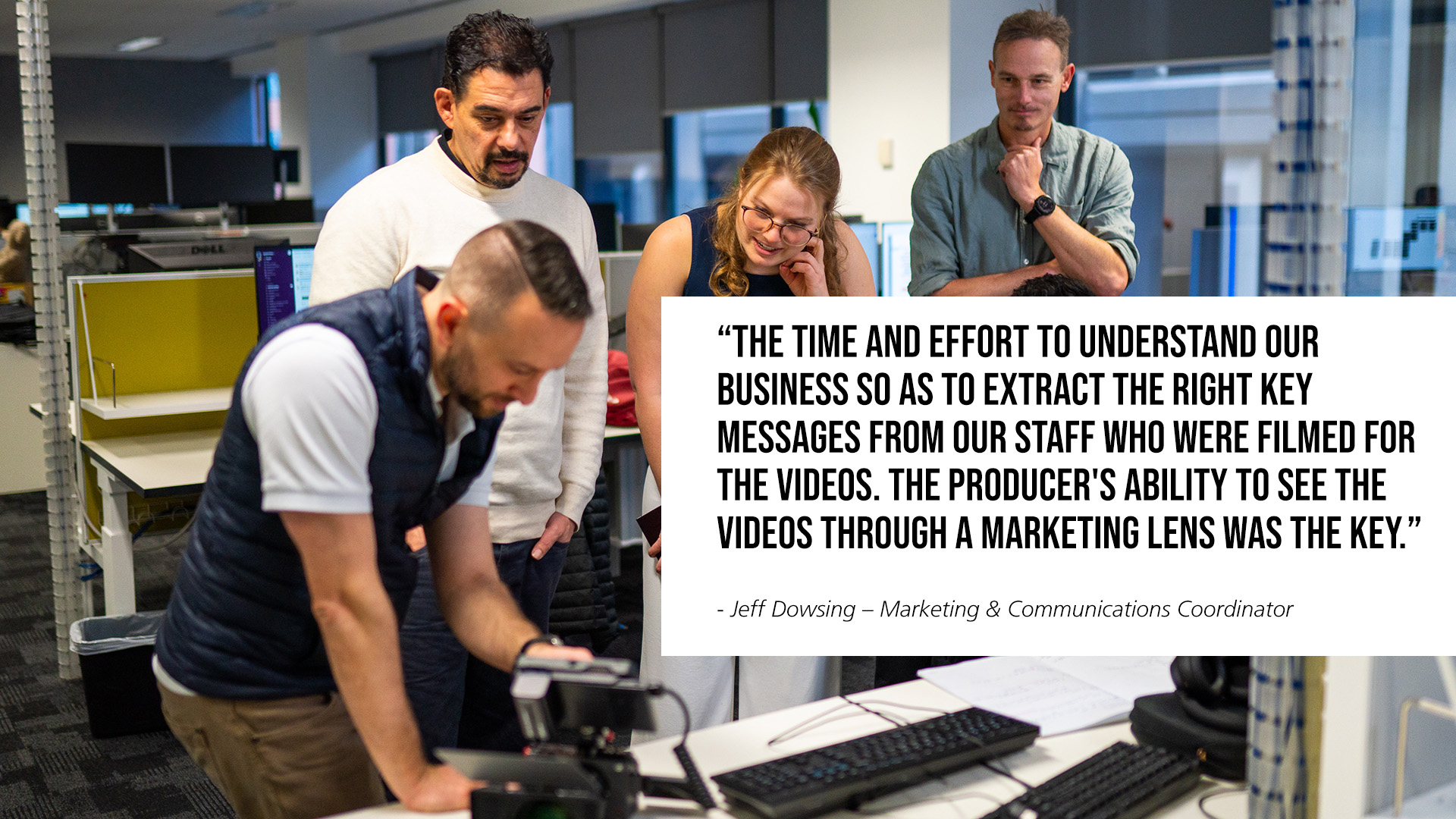 Client Testimonial of VPA video production