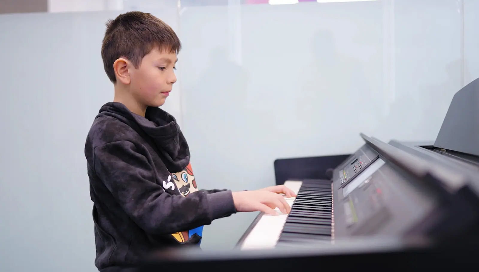 Yamaha Music School on a video production with Visual Production Agency